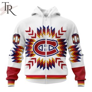 Personalized NHL Montreal Canadiens Special Design With Native Pattern Hoodie