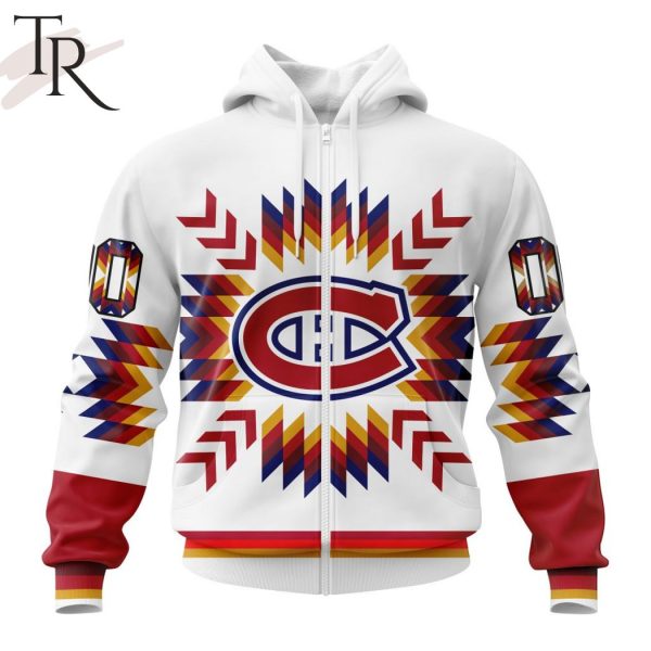 Personalized NHL Montreal Canadiens Special Design With Native Pattern Hoodie