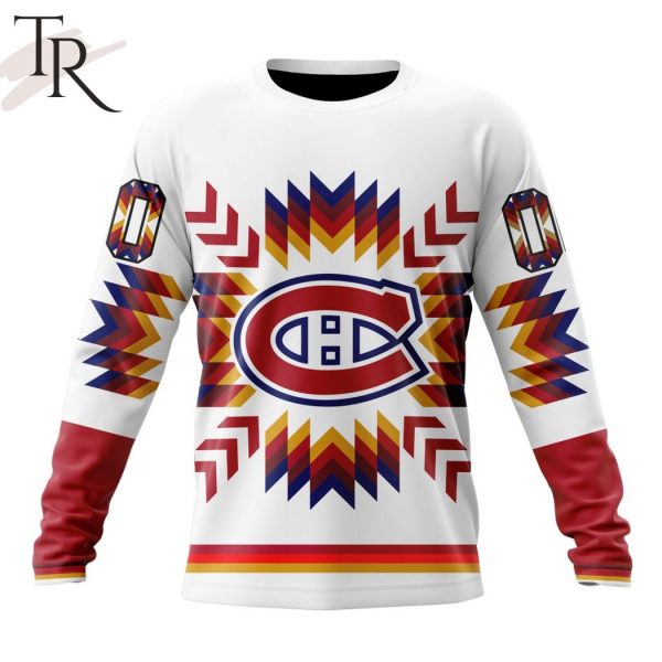 Personalized NHL Montreal Canadiens Special Design With Native Pattern Hoodie