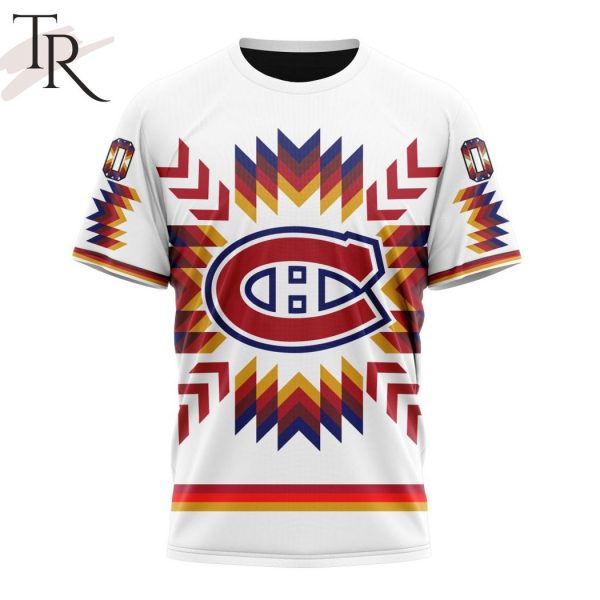 Personalized NHL Montreal Canadiens Special Design With Native Pattern Hoodie