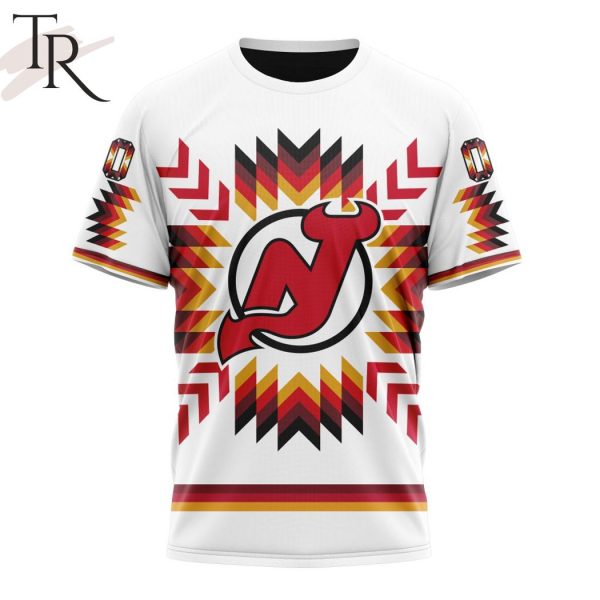 Personalized NHL New Jersey Devils Special Design With Native Pattern Hoodie