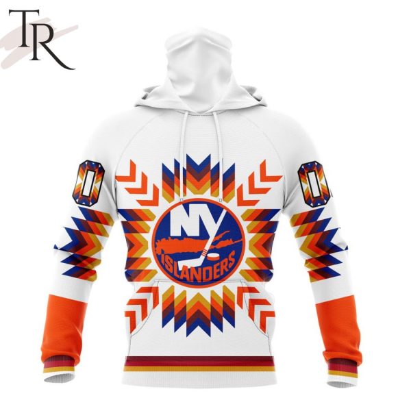 Personalized NHL New York Islanders Special Design With Native Pattern Hoodie