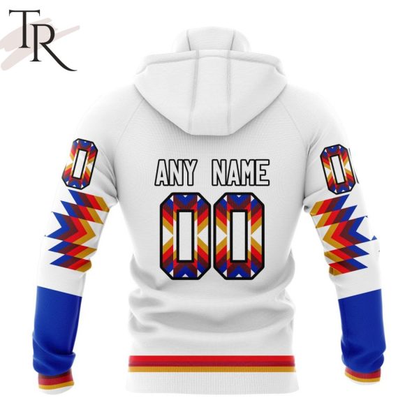 Personalized NHL New York Rangers Special Design With Native Pattern Hoodie