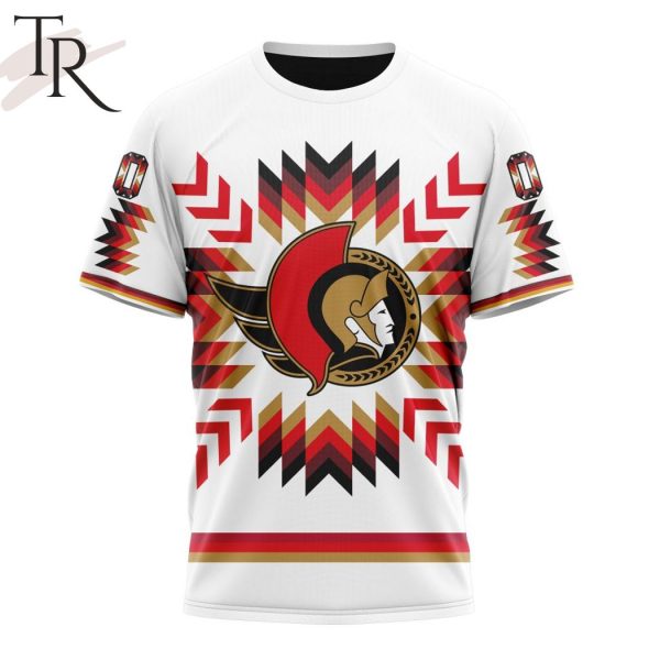 Personalized NHL Ottawa Senators Special Design With Native Pattern Hoodie