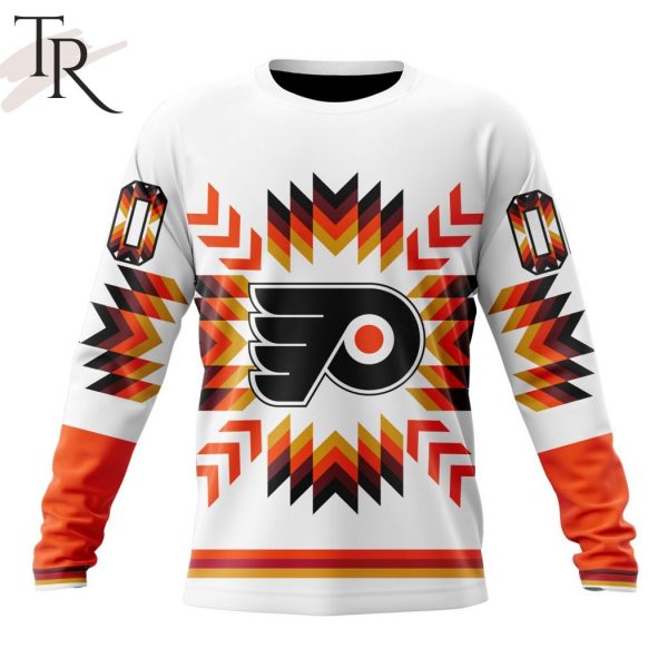 Personalized NHL Philadelphia Flyers Special Design With Native Pattern Hoodie