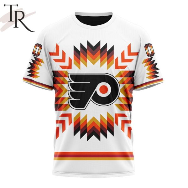 Personalized NHL Philadelphia Flyers Special Design With Native Pattern Hoodie