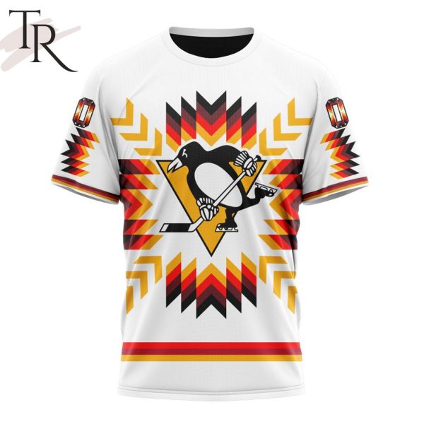 Personalized NHL Pittsburgh Penguins Special Design With Native Pattern Hoodie