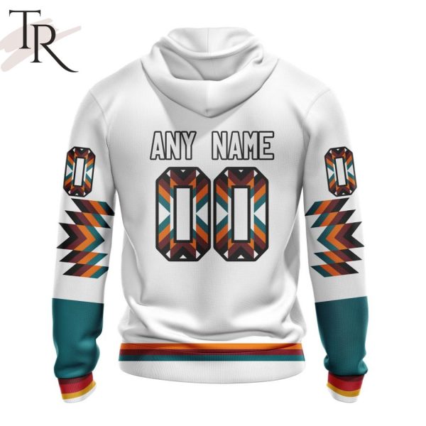 Personalized NHL San Jose Sharks Special Design With Native Pattern Hoodie