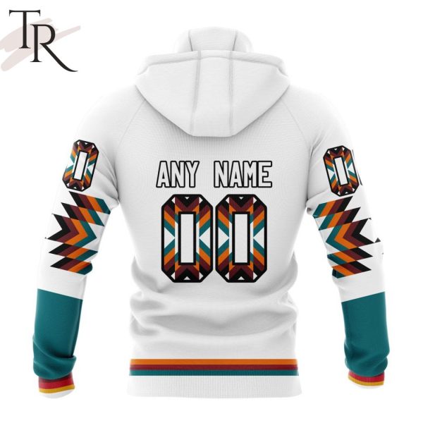 Personalized NHL San Jose Sharks Special Design With Native Pattern Hoodie