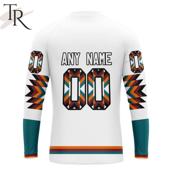 Personalized NHL San Jose Sharks Special Design With Native Pattern Hoodie