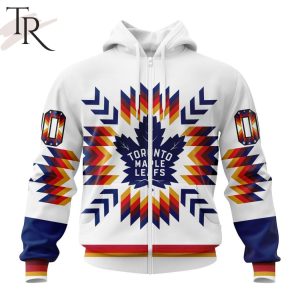 Personalized NHL Toronto Maple Leafs Special Design With Native Pattern Hoodie