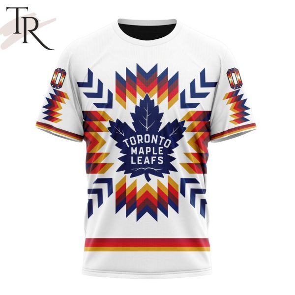 Personalized NHL Toronto Maple Leafs Special Design With Native Pattern Hoodie