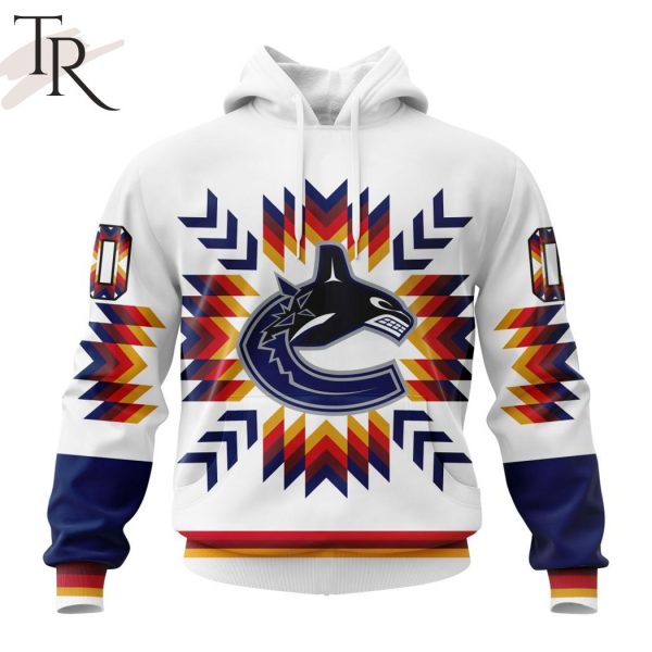 Personalized NHL Vancouver Canucks Special Design With Native Pattern Hoodie