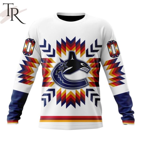 Personalized NHL Vancouver Canucks Special Design With Native Pattern Hoodie