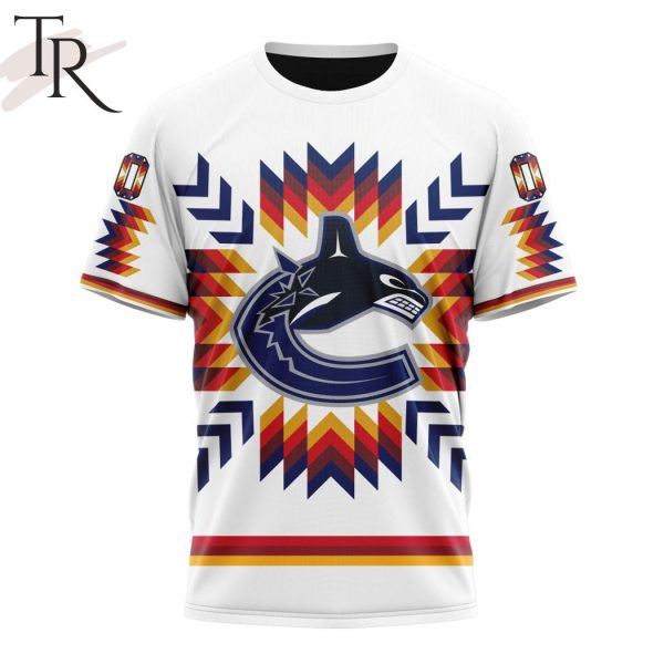 Personalized NHL Vancouver Canucks Special Design With Native Pattern Hoodie