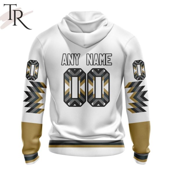 Personalized NHL Vegas Golden Knights Special Design With Native Pattern Hoodie