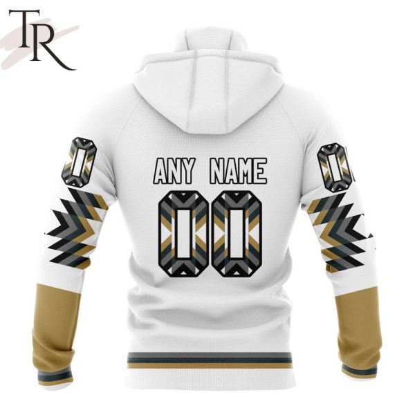 Personalized NHL Vegas Golden Knights Special Design With Native Pattern Hoodie