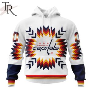 Personalized NHL Washington Capitals Special Design With Native Pattern Hoodie