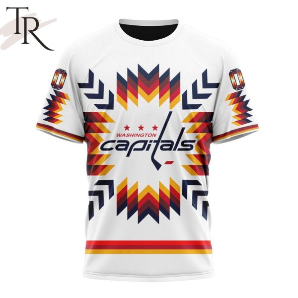 Personalized NHL Washington Capitals Special Design With Native Pattern Hoodie