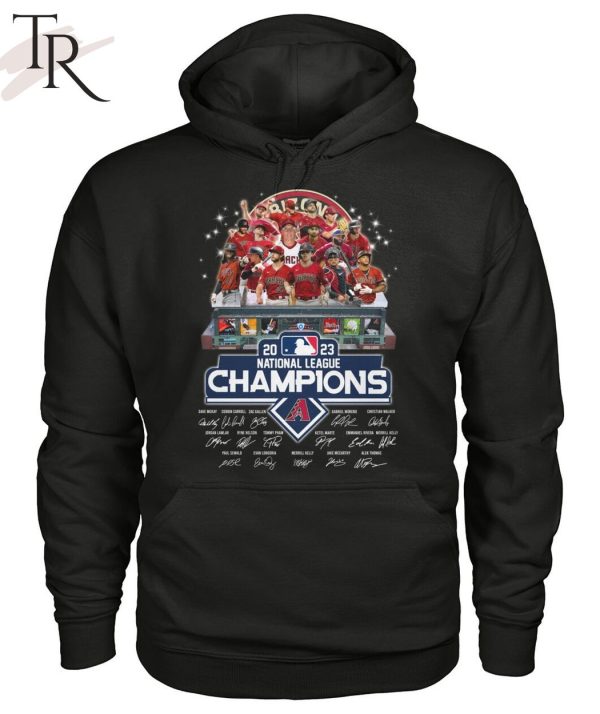 2023 National League Champions Arizona Diamondbacks Signature T-Shirt