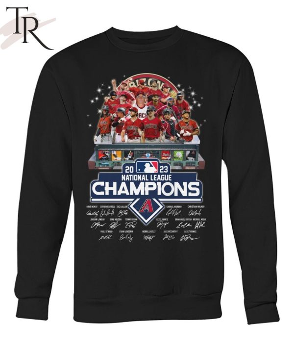 2023 National League Champions Arizona Diamondbacks Signature T-Shirt