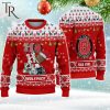 NCAA Michigan Wolverines HO HO HO Ugly Christmas Sweater