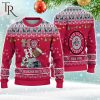 NCAA Notre Dame Fighting Irish HO HO HO Ugly Christmas Sweater