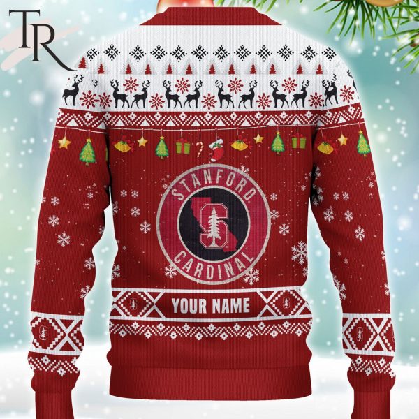 NCAA Stanford Cardinal HO HO HO Ugly Christmas Sweater