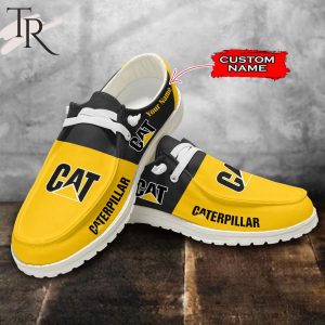 Custom Name Caterpillar Hey Dude Shoes – Style 01