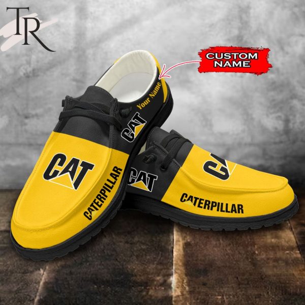 Custom Name Caterpillar Hey Dude Shoes – Style 01