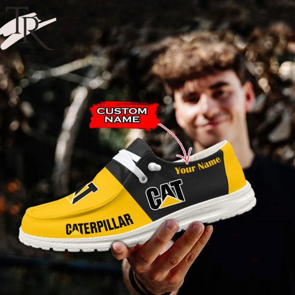 Custom Name Caterpillar Hey Dude Shoes – Style 01