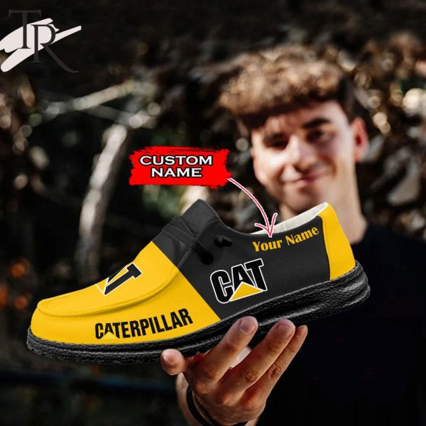 Custom Name Caterpillar Hey Dude Shoes – Style 01