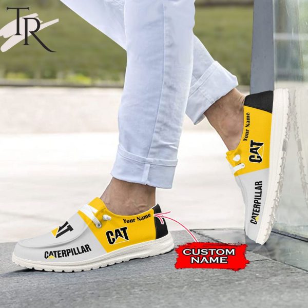 Custom Name Caterpillar Hey Dude Shoes – Style 02