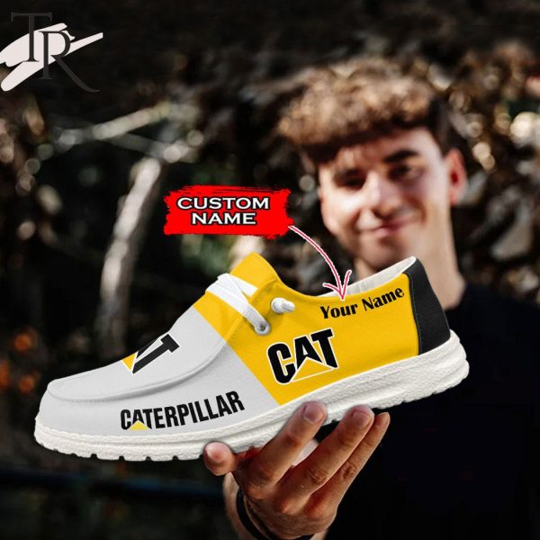 Custom Name Caterpillar Hey Dude Shoes – Style 02