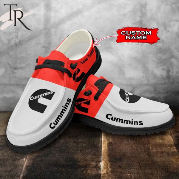 Custom Name Cummins Hey Dude Shoes – Style 01