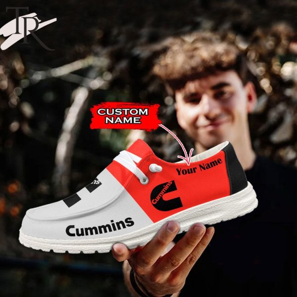 Custom Name Cummins Hey Dude Shoes – Style 01