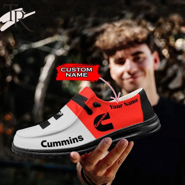 Custom Name Cummins Hey Dude Shoes – Style 01