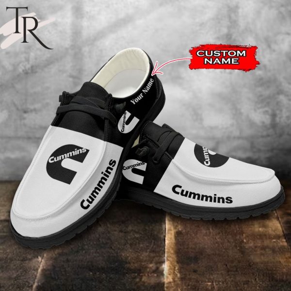 Custom Name Cummins Hey Dude Shoes – Style 02