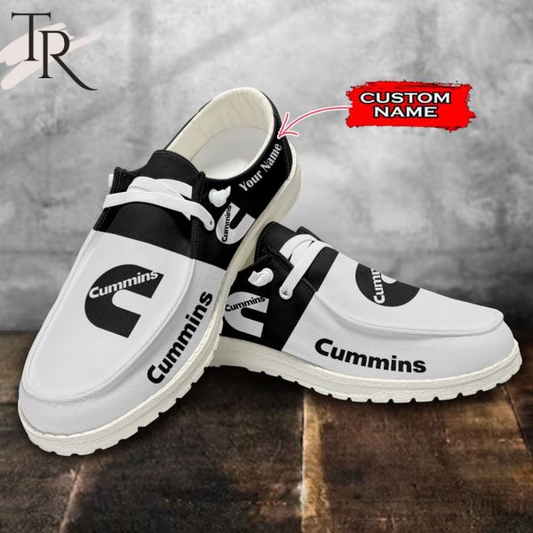 Custom Name Cummins Hey Dude Shoes – Style 02