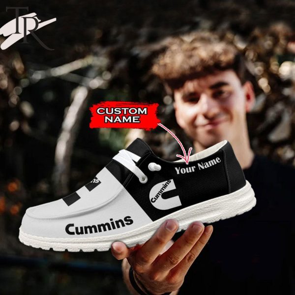 Custom Name Cummins Hey Dude Shoes – Style 02