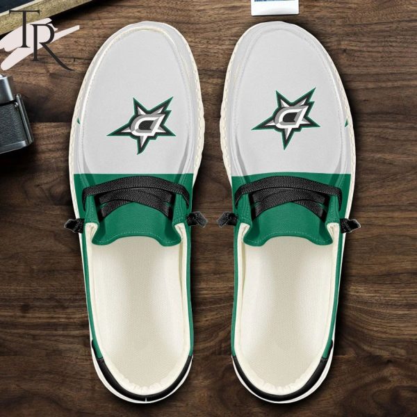 Personalized NHL Dallas Stars Hey Dude Shoes