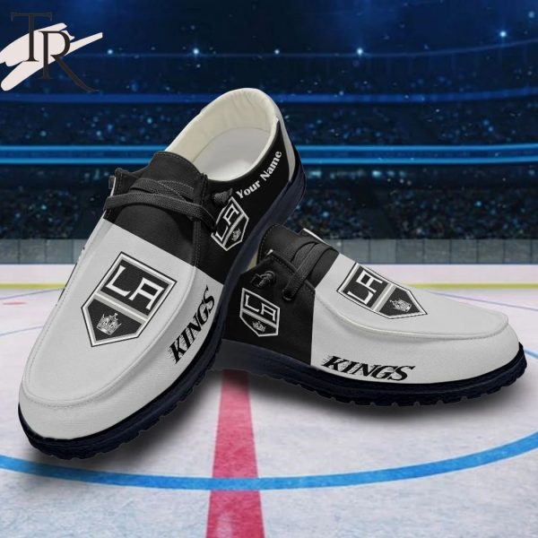 Personalized NHL Los Angeles Kings Hey Dude Shoes