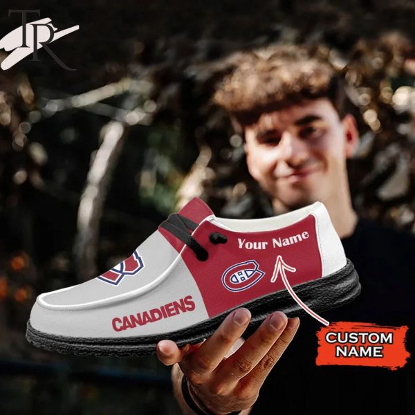Personalized NHL Montreal Canadiens Hey Dude Shoes
