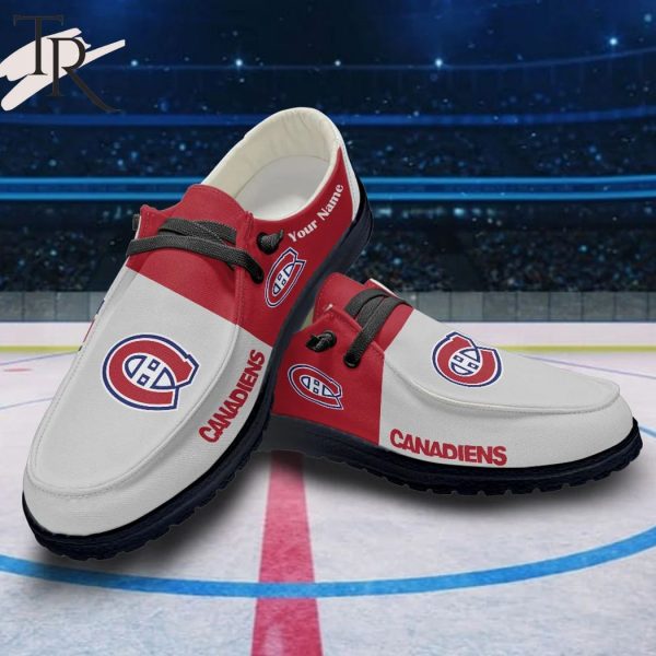 Personalized NHL Montreal Canadiens Hey Dude Shoes