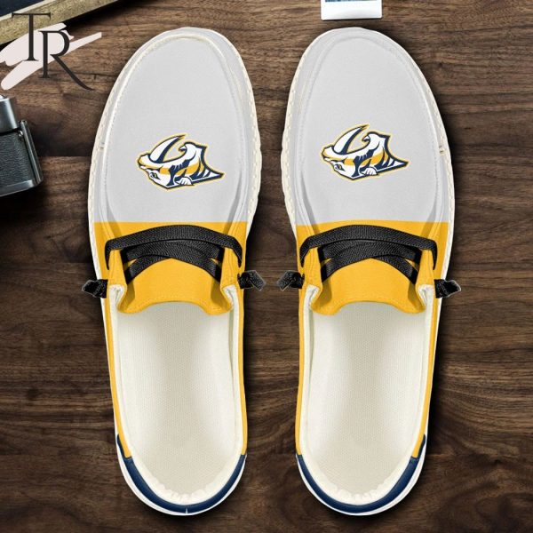 Personalized NHL Nashville Predators Hey Dude Shoes