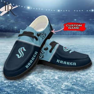 Personalized NHL Seattle Kraken Hey Dude Shoes