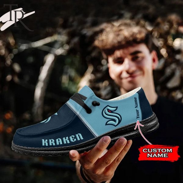 Personalized NHL Seattle Kraken Hey Dude Shoes