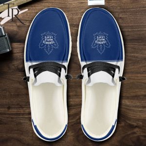 Personalized NHL Toronto Maple Leafs Hey Dude Shoes