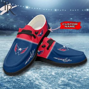 Personalized NHL Washington Capitals Hey Dude Shoes