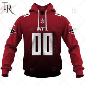 Personalized NFL Atlanta Falcons Alternate Jersey Hoodie 2223